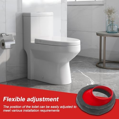 Toilet Wax Ring, Wax Ring for Toilet, Anti-Odor Thickened Rubber Seal, Easy - Image 5