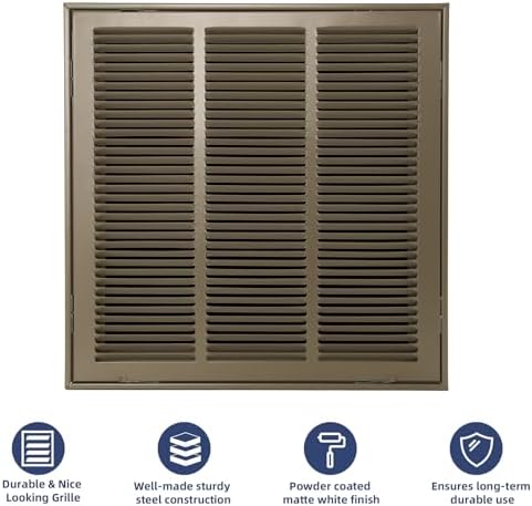20x30 Return Air Grille, Air Return Vent Cover - Image 4
