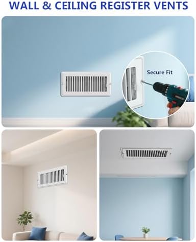 4x10 Floor Register, Wall or Ceiling - Image 6