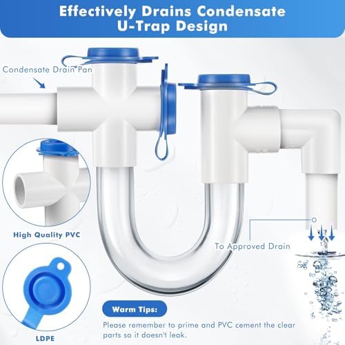 8 Pack 3/4 Inch Standard Condensate Trap - Image 5