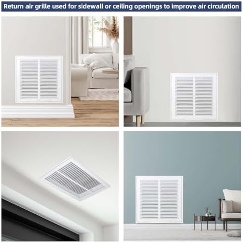 24x18 Return Air Grille, Air Return Vent Cover - Image 7