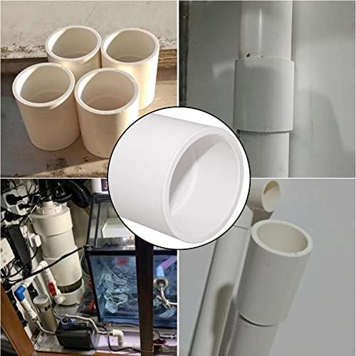10PCS 3/4" PVC Pipe Coupling Slip SCH40 White | Connector Adapter Pipe Fitting - Image 6