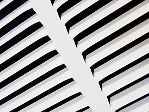 HVAC Premium 10'' x 10'' Flat Stamped Steel Return Air Grille - Image 4