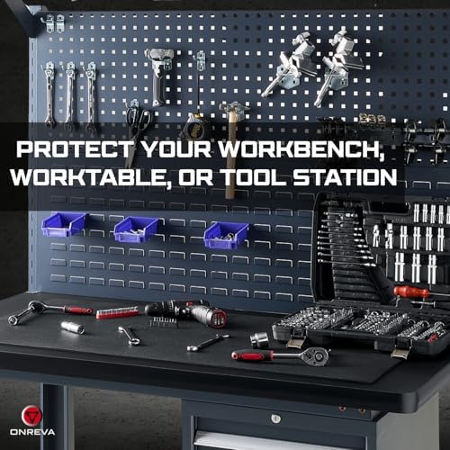 ONREVA Workbench Mat 20X72 Inches, 5mm Thick EVA Rubber Work Mat, Protect Your - Image 2