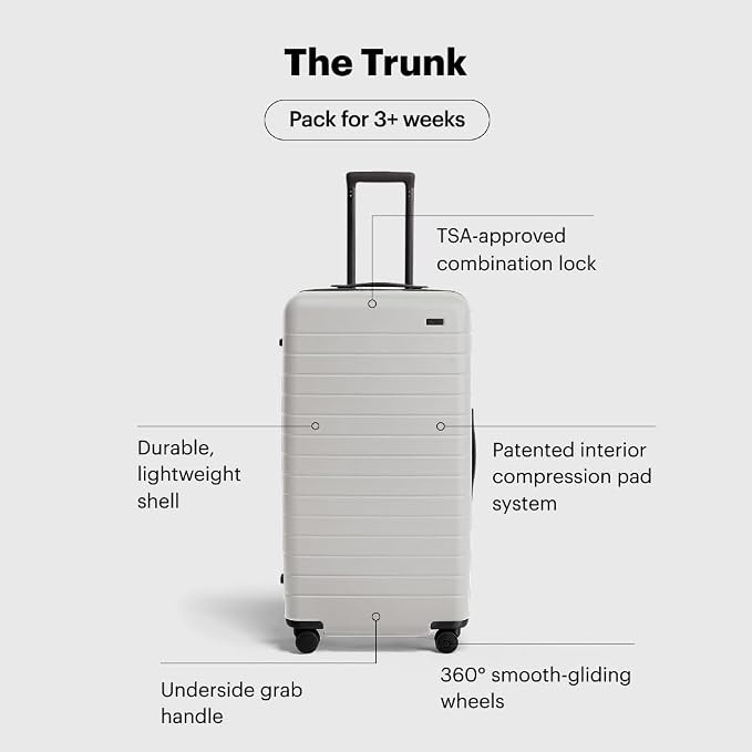 Away Large Trunk Luggage, 31 Inch Hardside Suitcase - Image 4