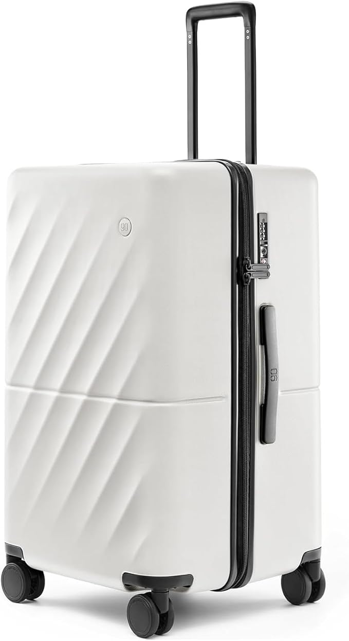 NINETYGO Trunk Luggage 22 Inch, Small Checked Luggage by NINETYGO