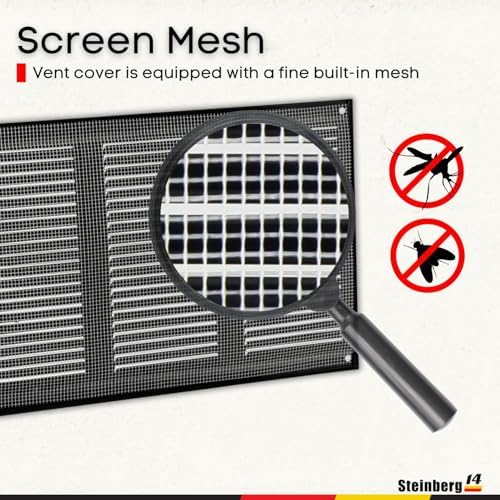 Steinberg14 Black Vent Cover 10x6 - Image 5