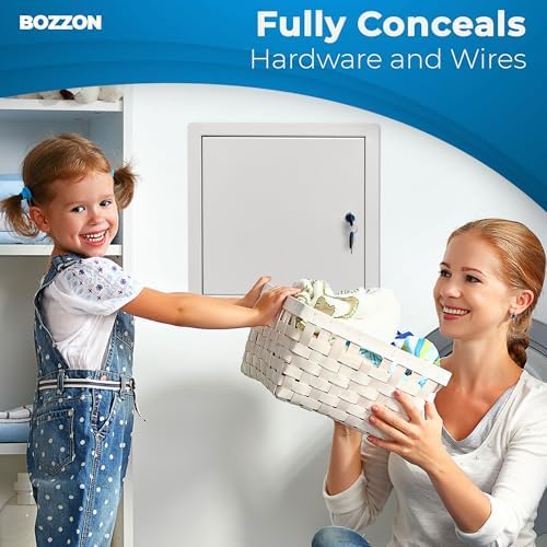 BOZZON Access Panel for Drywall 10 x 10 inch – Metal Door - Image 6