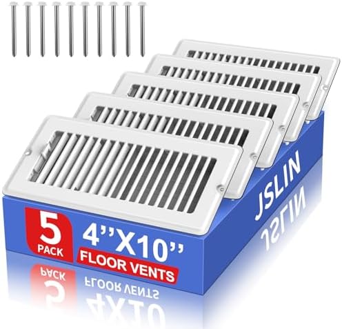 4x10 Floor Register, Wall or Ceiling by JSLIN