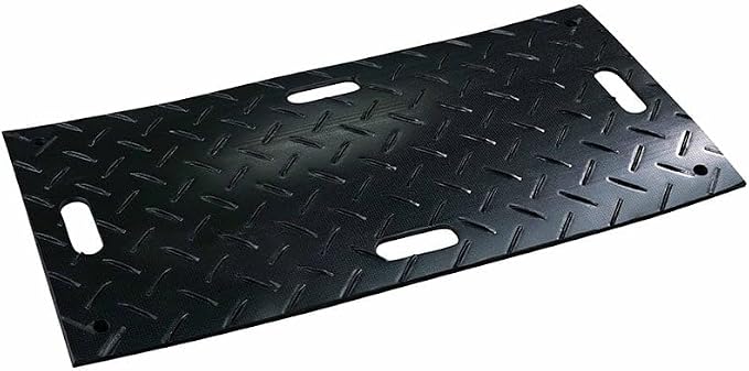 6 Pk 2' x 4' - 1/2" Thick Heavy Duty Ground Protection Mats - Easily Supports by MyteeProducts