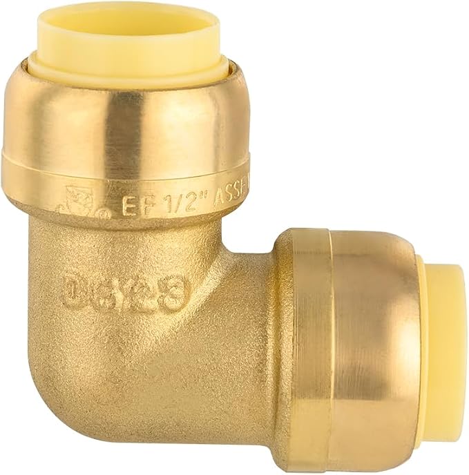 12piece EFIELD 1/2-inch 90-Degree Elbow, Push-Fit Brass Fittings | Connect - Image 9