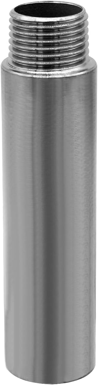 Stainless Steel Pipe Fitting 3/4" NPT Male x 3/4" NPT Female Thread Nipple Cast - Image 2