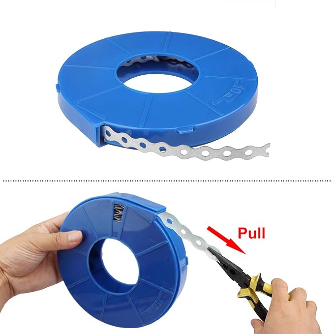 32 ft Perforated Metal Pipe Hanger Strap - Image 4