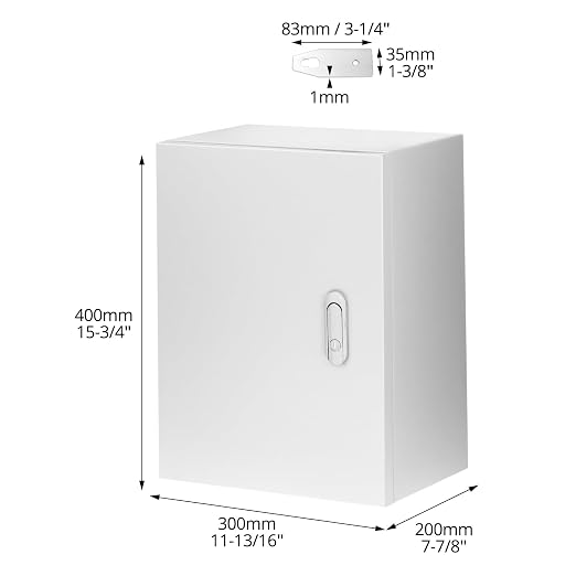 QWORK Steel Enclosure, Waterproof - Image 6