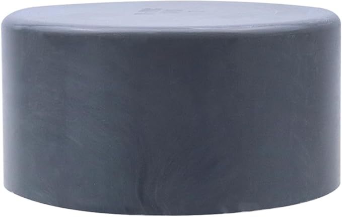 5.5" PVC Pipe End Cap Fitting Gray | Round Pipe Hole Plugs, Pipe Plug Socket - Image 4