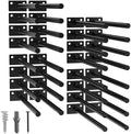 32-Pack 10 inch Floating Shelf Brackets, Hidden Shelf Bracket by FinestHomeDecor