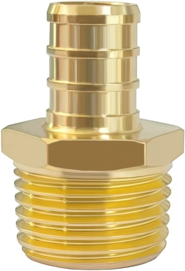 Hooshing 10PCS Pex Fitting 3/4" Male NPT to 1/2" Pex Male Adapter | Heavy Duty - Image 6