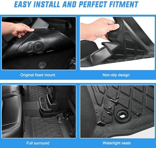 Nilight TPE Floor Mats for Ford Escape - Image 4
