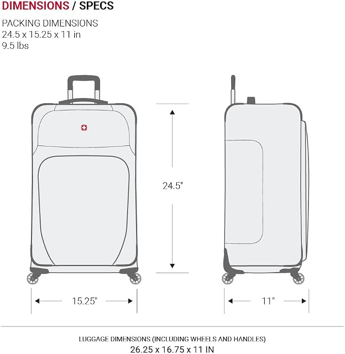 SwissGear Sion Softside Expandable Luggage - Image 6