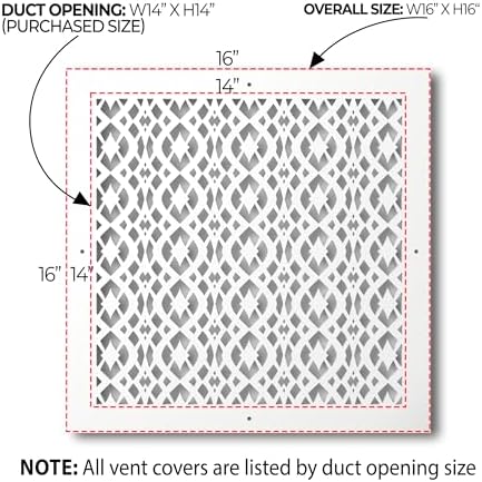 SABA Home Decor Air Vent Cover Grille - Image 2