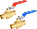 20-Pack EFIELD 1-Inch Pex Crimp Full Port Shut-off Brass Ball Valve by EFIELDPEXTUBING