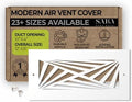 SABA Home Decor White Air Vent Cover by SABAHomeDecor