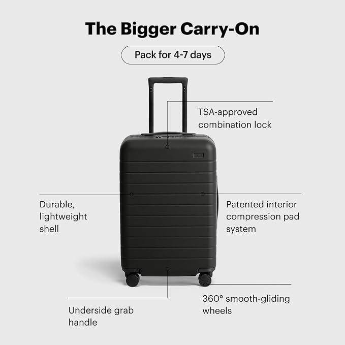Away Bigger Carry-On Luggage, Lightweight Hardside Large Suitcase - Image 3