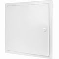 18" x 18" White ABS Plastic Plumbing Access Panel by ECOPROVENT