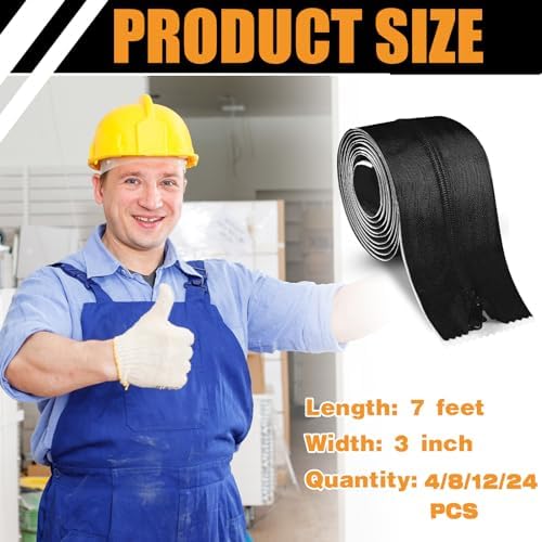 Tigeen 2 Roll Heavy Duty Zipper Door - Image 2