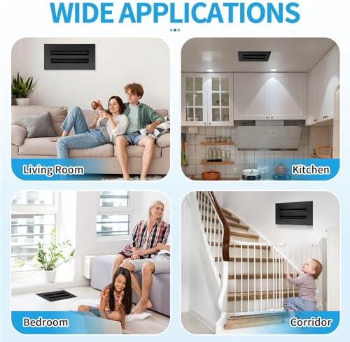 10x4 Modern AC Vent Cover, Decorative Air Vent Register Grille - Image 6