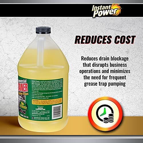 Instant Power Commercial Drain Maintainer & Trap Treatment, 1 Gal - Image 4