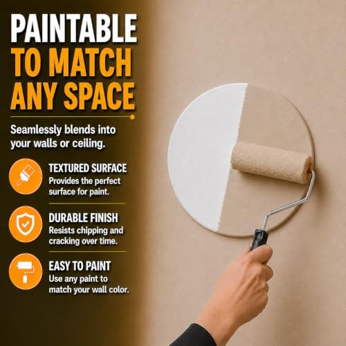 Morvat Round Adjustable Spring Access Panel 10" Inches, - Image 5