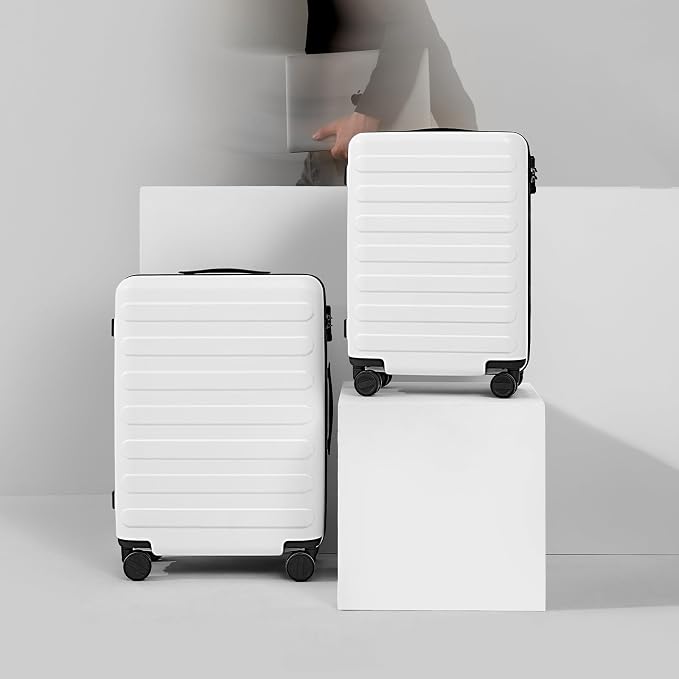 NINETYGO Medium Checked Luggage 24 Inch, Checking In Luggage - Image 3