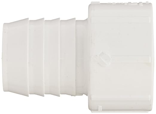 Spears 474 Series PVC Pipe Fitting, Schedule 40, 1-1/2"Barbed x 1-1/2" Socket - Image 2