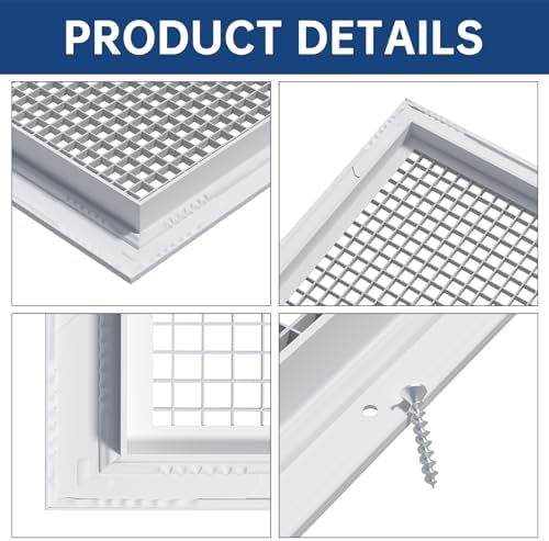 14x30 Inch Eggcrate Return Air Grille HVAC Wall Ceiling Duct Cover - Image 2
