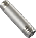 Beduan Stainless 3/8 NPT Male Threaded 6" Length Nipple Pipe Fitting | MPT by Beduan