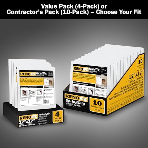 RenoEZ™ Plastic Access Panel 12x12 inches - Image 7