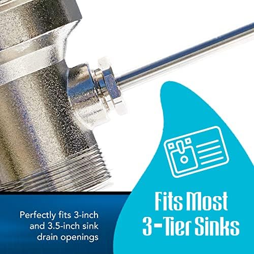 3-inch Sink Drain Waste Drain Valve - Image 5
