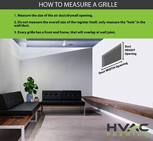 HVAC Premium 10" X 4" Aluminum Return Grille - Image 2