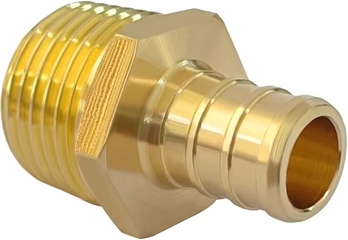 Hooshing 10PCS Pex Fitting 1/2" Male NPT to 1/2" Pex Male Adapter | Heavy Duty - Image 5