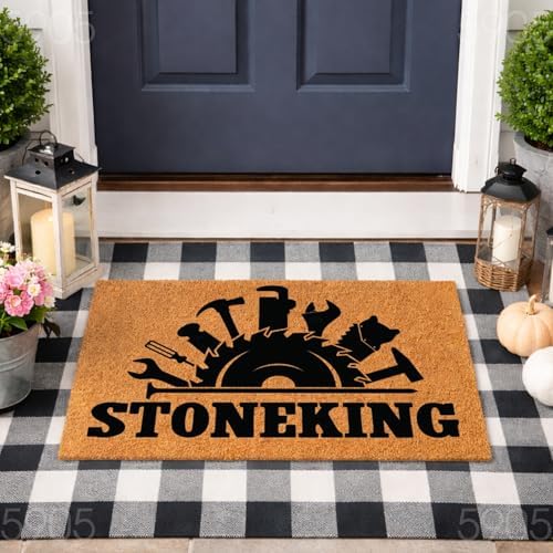 Doormat - Personalized Handyman Tools Welcome Door Mat 5905 - Image 2
