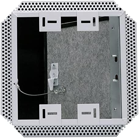 Access Door 12" X 12" Sound Rated Steel Access Panel Felt Covered Door - Image 4