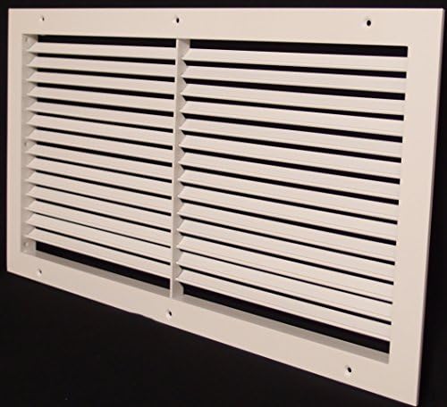 30" w X 14" h Aluminum Adjustable Return/Supply HVAC Air Grille - Image 4