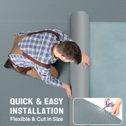 Bonnlo 7.5x17 FT Garage Floor Mat - Image 6