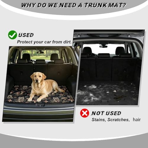 Pink Ribbon Trunk Mat for Car Snow Gear Trunk Mat Universal Waterproof Cargo - Image 4