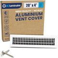 20" x 4" Duct Hole Adjustable Vent Cover by ACLAMINAIRE