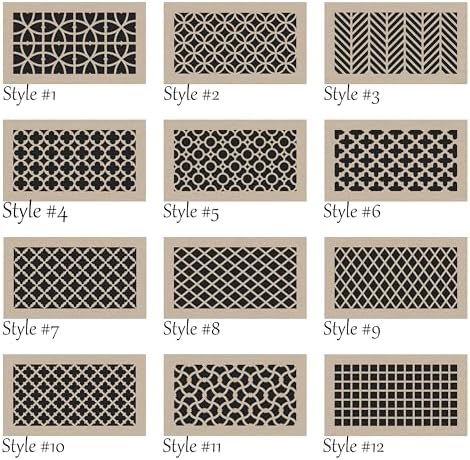 Vent Cover for walls and ceiling Custom Size Fan cover Wall Register Ceiling - Image 3