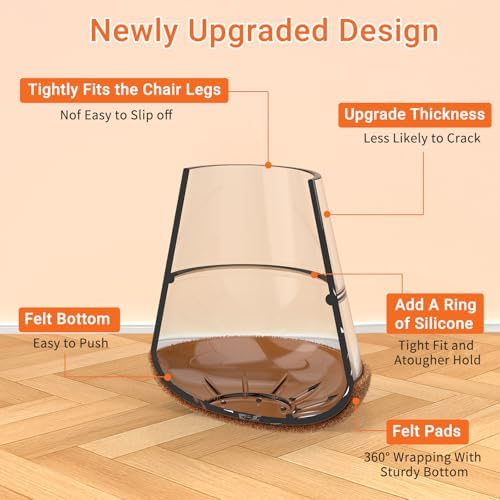 Round Chair Leg Floor Protectors - Image 6