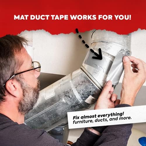 MAT Duct Tape Dark Green Industrial Grade, 2 inch x 60 ft. Waterproof, UV - Image 4