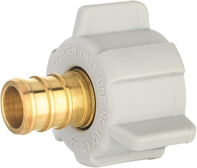 25PC EFIELD Pex 1/2" Pex X 1/2" Female NPT Swivel Adapter Crimp Fittings | - Image 4